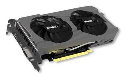 Графичка картичка Inno3D GeForce RTX 3050 Twin X2, 8GB GDDR6, PCIe 4.0