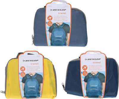 Çantë shpine Dunlop, e lehtë, sportive, e zezë