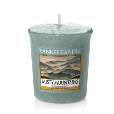 Qiri aromatik Yankee Candle Votive Misty Mountains 49 g kYC463