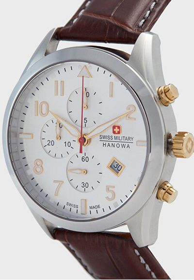 Orë dore për meshkuj Swiss Military Hanowa Helvetus Chrono, e kaftë