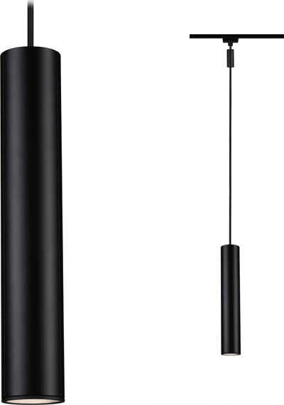 Llambadar varës Paulmann URail Catalejo 96818, GU10, i zi mat