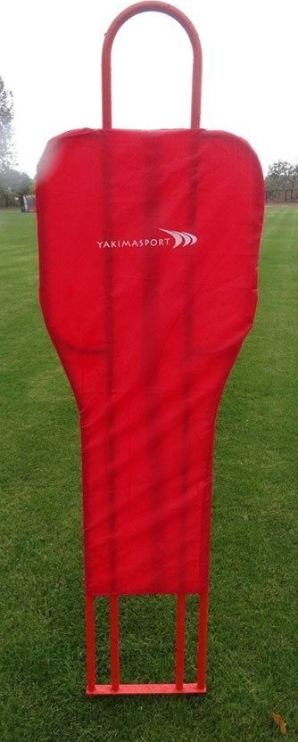 Mur trajnues futbolli Yakima Sport Metal Soccer Wall 100187, 180cm, metalik, i kuq