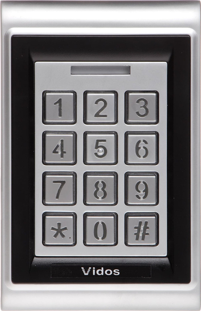 Kod-kapak me RFID Vidos ZS50, IP65, metalik, gri