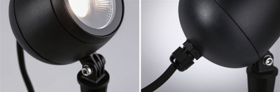 Spot tokësor LED Paulmann Plug & Shine Kikolo, 3,000K, 60°, alumin