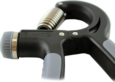 Kapëse dore Master Adjustable Hand Gripper, 10 40 kg, rezistencë e rregullueshme, gri