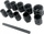 Set çelësash për vida dhe arra të prishura Forsage F-912U3, 9-19 mm, 3/8"