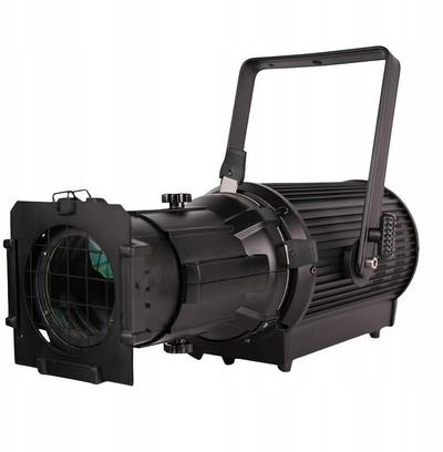 Reflektor skenik EVOLIGHTS PROFILE PAR 250W RGBLA, LED 250W, për teatro dhe koncerte, i zi