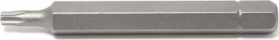 Bit Torx T60, 5/16", 70 mm, metalik
