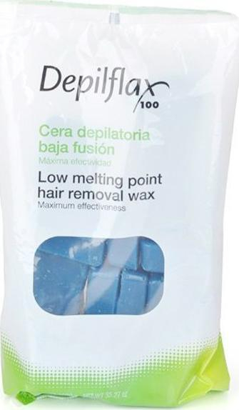 Dyllë depilimi Depilflax Azulene Stripless, dyllë i fortë, 1kg