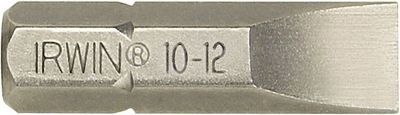 Set bitash kaçavidash IRWIN me prerje të drejtë, 3.0 x 25mm, 10 copë, gri