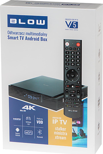 Box TV Blow Expect, 4K, Android 11, i zi