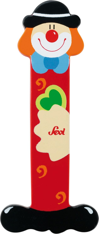 Lodër mësimi me shkronjën Sevi 81745 I, dru, 10 cm, shumëngjyrëshe