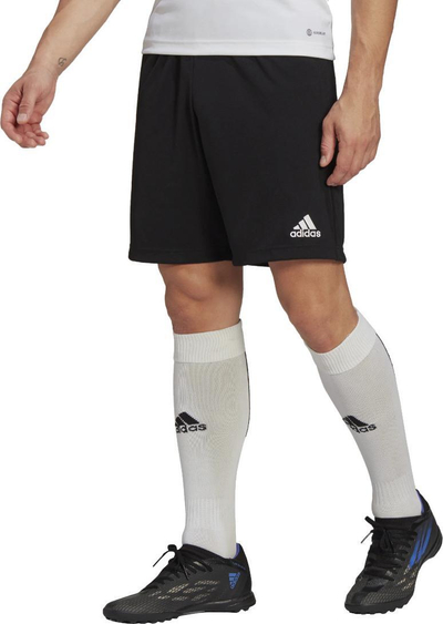 Pantallona të shkurtra stërvitje adidas Entrada 22 M HB0575, poliester, të zeza