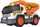 Lodër kamion ndërtimi Dickie Dump Truck, 30cm, dritë dhe zë, portokalli