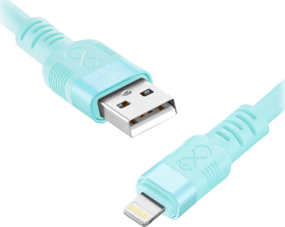 Kabllo USB A në Lightning eXc WHIPPY Pro, 2m, 12W, ngjyra pastel