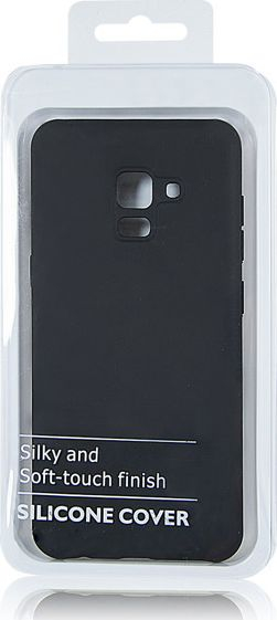 Këllëf silikoni për iPhone 7 Plus / 8 Plus, mbrojtës, i zi