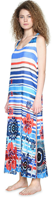 Fustan Desigual Vest Flora 18SWMW04 5202, shumëngjyrësh M mDE2016-M