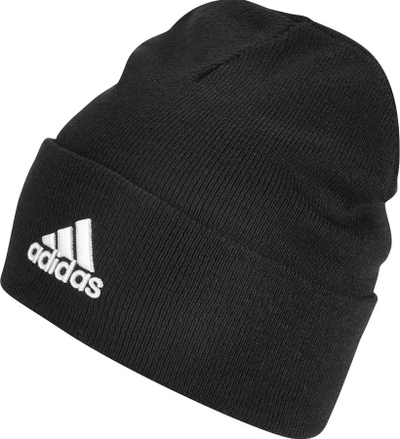 Kapelë dimri adidas Logo Beanie, e thurme, për të gjithë, e zezë