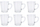 Set gotash espresso Coffee Espresso Glass, 70ml, xham transparent
