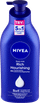 Qumësht trupi NIVEA Rich Nourishing Body Milk, 625 ml, për lëkurë të thatë