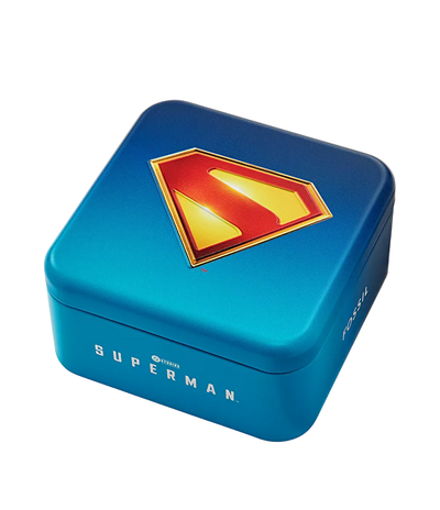 Byzylyk për meshkuj Fossil Superman, i zi/ i artë/ i kaltër