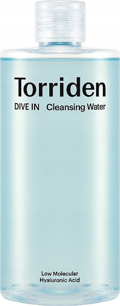 Ujë pastrus për fytyrë Torriden DIVE-IN, me acid hialuronik, 400ml, transparent
