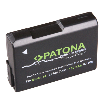 Bateri PATONA Premium për Nikon EN-EL14
