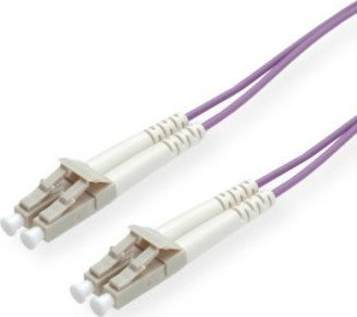 Kabllo optike Roline OM4, LC LC, 50/125µm, 1m, lejla
