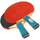 Set pingpongu Victoria Sport Enero, 2 raketa, 3 topa të bardhë, me rrjetë