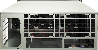 Kuti serveri Inter-Tech IPC 4U-40255, 4U rack, 6x 120mm, e zezë