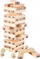 Lojë druri Jenga Wiss Toy GR0090, 54 kube, me zare druri, ngjyrë druri natyrale