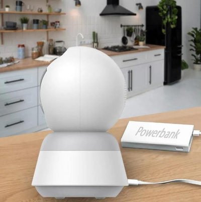 Kamerë sigurie WiFi Orllo TW1, 4K, audio dy drejtimësh, e bardhë