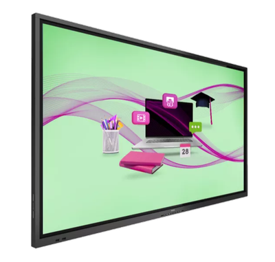 Tavolinë interaktive Philips E-Line 75BDL4052E, 75", UHD, 20 pika prekjeje