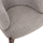 Karrige ngrënieje Abai 65x63x79Hcm (HM9971.03), gri