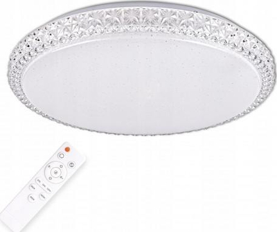 Plafonierë tavani Irina LED 310750, 24W, 3000K 6500K, e bardhë
