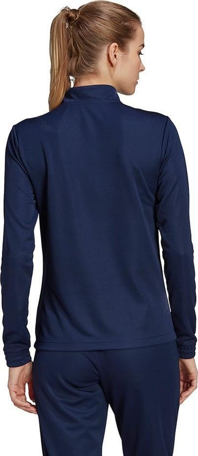 Bluzë sportive për goca Adidas Entrada 22 Top Training, AEROREADY, me mëngë të gjata, blu navy