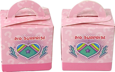 Set bukurie për fëmijë Lean Toys Beauty Set, kuti kozmetike me pasqyrë, aksesorë grimi, rozë e bardhë