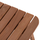 Karrige e jashtme HomeMarkt Robbie HM18115, dru teak, 48x51x82cm, ngjyrë natyrale
