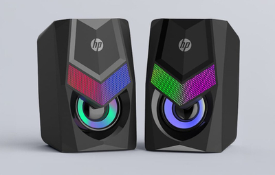 Мултимедијални звучници HP DHE-6000, систем 2.0, црни