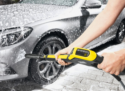 Pastrues me presion Karcher K 4 Premium Power Control Flex, 130 bar, ujë i ftohtë, i verdhë