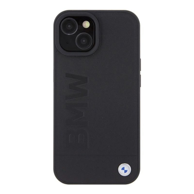 Çarçaf telefoni BMW BMHMP15SSLLBK për iPhone 15 6.1", me MagSafe, i zi