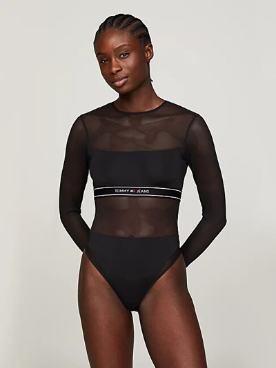 Badi për femra Tommy Hilfiger UW0UW05135, e zezë