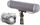 Set mbrojtës mikrofoni Rycote Windshield Kit 4, për mikrofonë XLR 3-pin, profesionist, gri