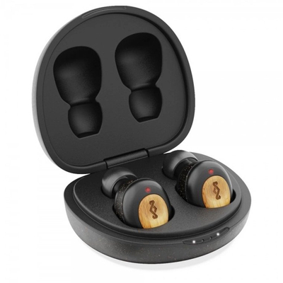 Kufje wireless House of Marley Champion, Bluetooth 5.0, me kuti karikimi të shpejtë, të zeza