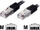 Kabllo rrjeti EQUIP Patchcord C5e, SF/UTP (705910), e zezë, 1 m 