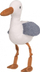 Lodër për qen Trixie Mewa Hinnerk BE NORDIC, pelush poliester 35 cm, me tinguj, shumëngjyrëshe