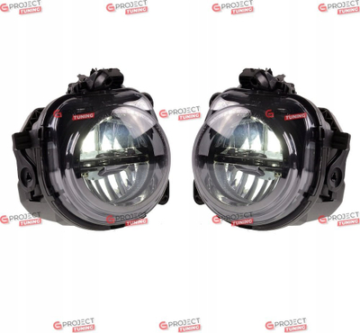 Set drita mjegulle LED për BMW X3 F25 X4 F26 X5 F15 X6 F16, xham smoke, komplet i zi