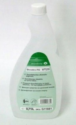 Dezinfektues sipërfaqesh Divodes FG, lëng, 750ml, transparent