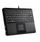 Tastierë me touchpad Perixx PERIBOARD-510H Plus, me kabllo USB, 80 taste, e zezë