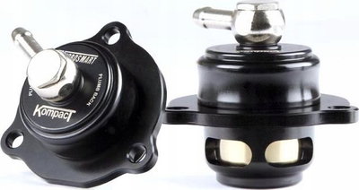 Valvul blow off Turbosmart Kompact Shortie TS-0203-1281, plumb back, për Mustang EcoBoost, e zezë